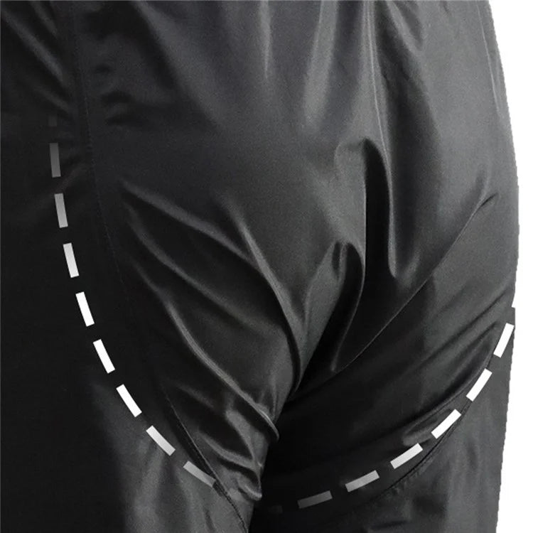 WOSAWE BH212 Waterproof Women Cycling Raincoat Hooded Jacket Bicycle Raincoat