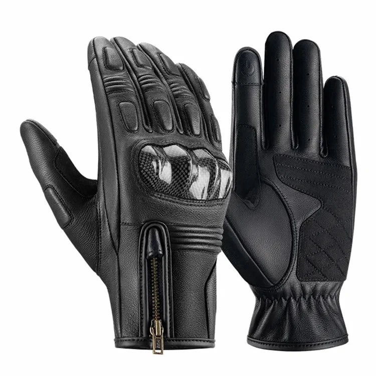 ROCKBROS MT012 Full Finger Motorcycle Racing Gloves Touch Screen Outdoor Sports Protection Mittens
