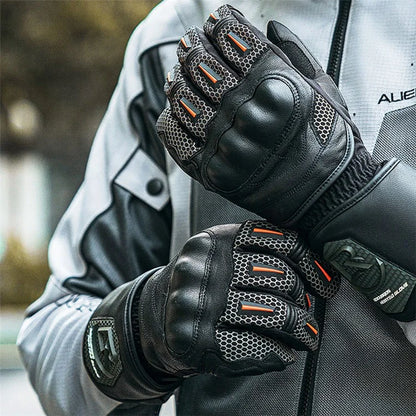 ROCKBROS Cycling Gloves Full Finger Non-slip Cycling Gloves Winter Thermal Warm Riding Gloves