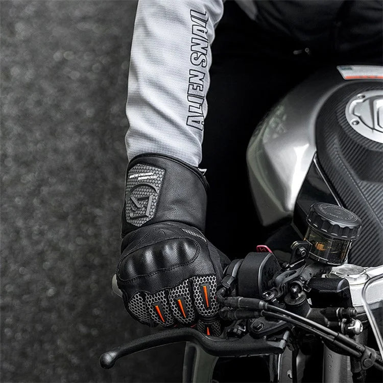 ROCKBROS Cycling Gloves Full Finger Non-slip Cycling Gloves Winter Thermal Warm Riding Gloves