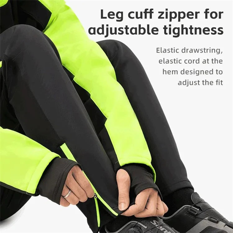 ROCKBROS Cycling Jersey Long Sleeve Thermal Fleece Bicycle Cycling Clothing