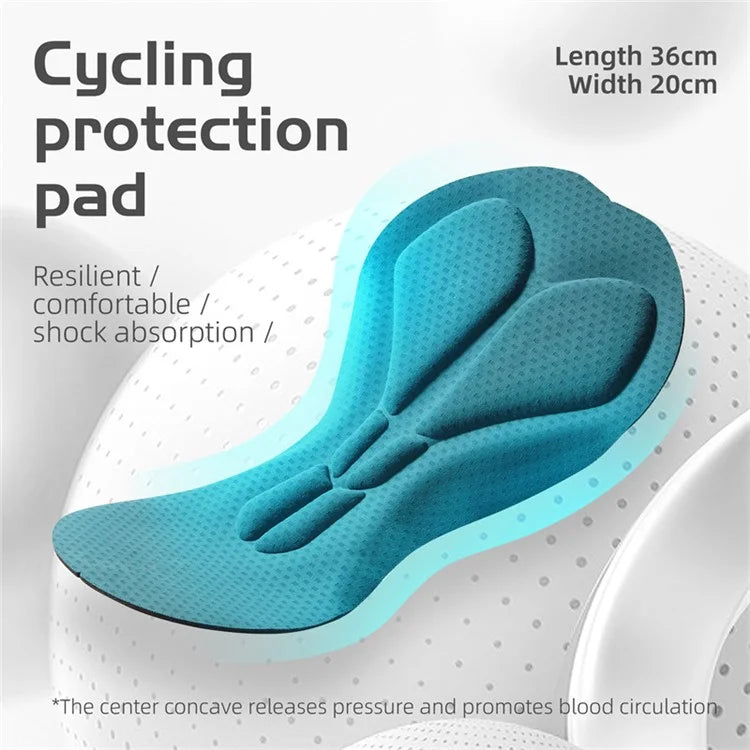 WEST BIKING YP0203130 Reflective Cycling Pants Men / Women Riding Tights Leggings 3D Padded Bike Pants