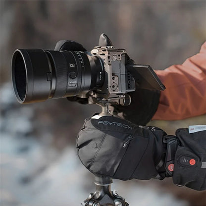 PGYTECH 1 Pair Heating Photography Gloves Winter Windproof Touch Screen Hand Warmer
