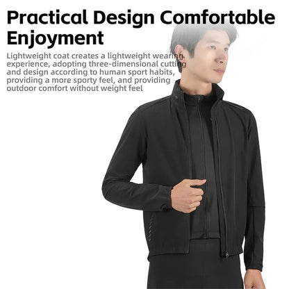 WEST BIKING YP0202330 Spring Autumn Long Sleeve Top Windproof Cycling Jacket