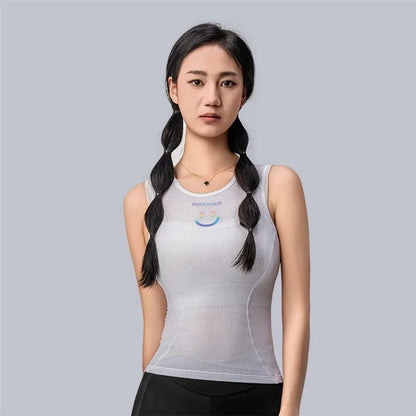 ROCKBROS YDBX001 Women Sports Vest Quick Drying Breathable Sleeveless Tank Top