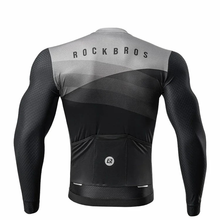 ROCKBROS rk2008 Spring Autumn Long Sleeve Top Windproof Cycling Jacket