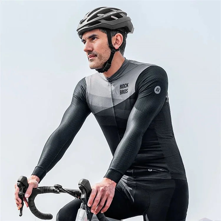 ROCKBROS rk2008 Spring Autumn Long Sleeve Top Windproof Cycling Jacket