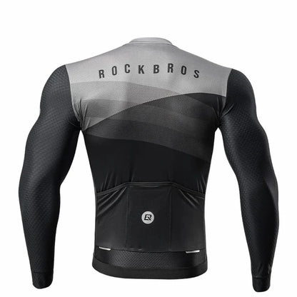 ROCKBROS rk2008 Spring Autumn Long Sleeve Top Windproof Cycling Jacket