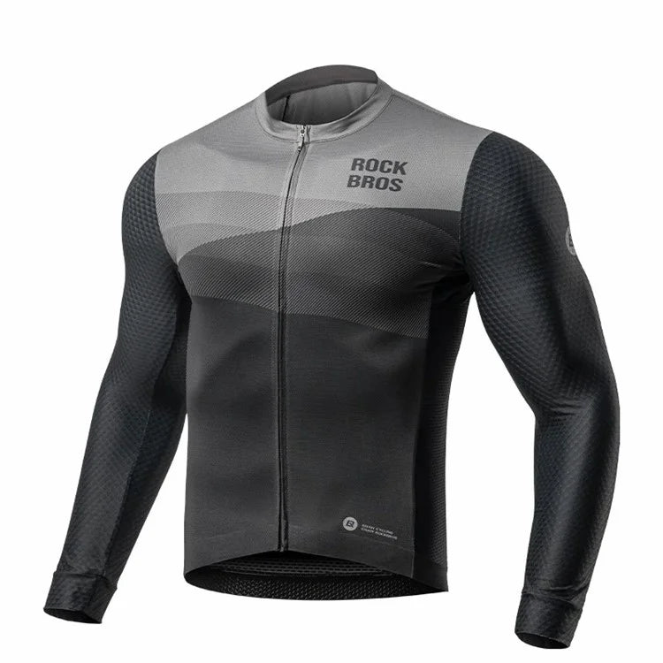 ROCKBROS rk2008 Spring Autumn Long Sleeve Top Windproof Cycling Jacket