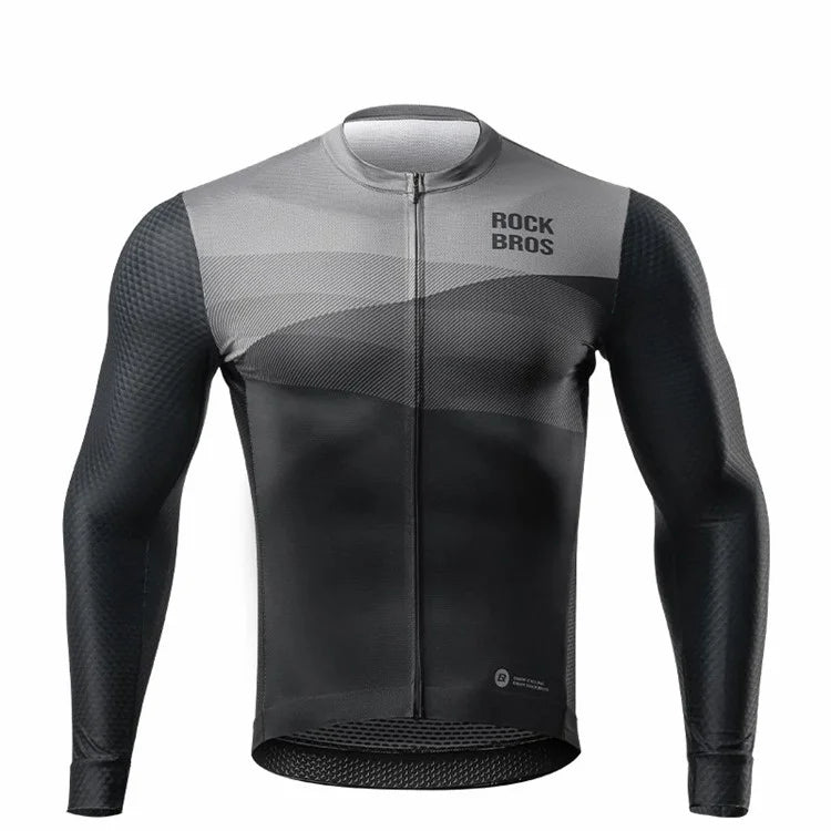 ROCKBROS rk2008 Spring Autumn Long Sleeve Top Windproof Cycling Jacket