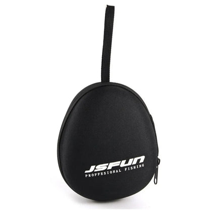 JSFUN 12.5x8.5x15.5cm Fishing Reel Protective Case Fishing Accessories Tackle Storage Bag Pouch