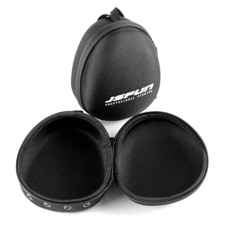 JSFUN 12.5x8.5x15.5cm Fishing Reel Protective Case Fishing Accessories Tackle Storage Bag Pouch