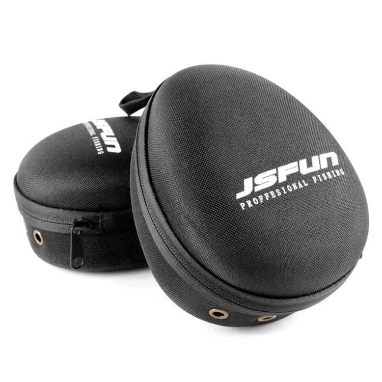 JSFUN 12.5x8.5x15.5cm Fishing Reel Protective Case Fishing Accessories Tackle Storage Bag Pouch