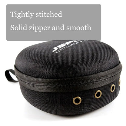 JSFUN 12.5x8.5x15.5cm Fishing Reel Protective Case Fishing Accessories Tackle Storage Bag Pouch