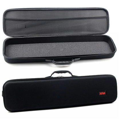 JSFUN 61.5x15x7cm Fishing Rod Storage Bag Shock-Absorbed EVA Hardshell Case for Fishing Tools