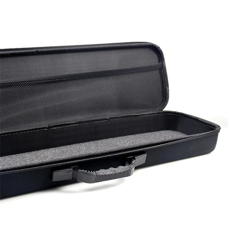 JSFUN 61.5x15x7cm Fishing Rod Storage Bag Shock-Absorbed EVA Hardshell Case for Fishing Tools