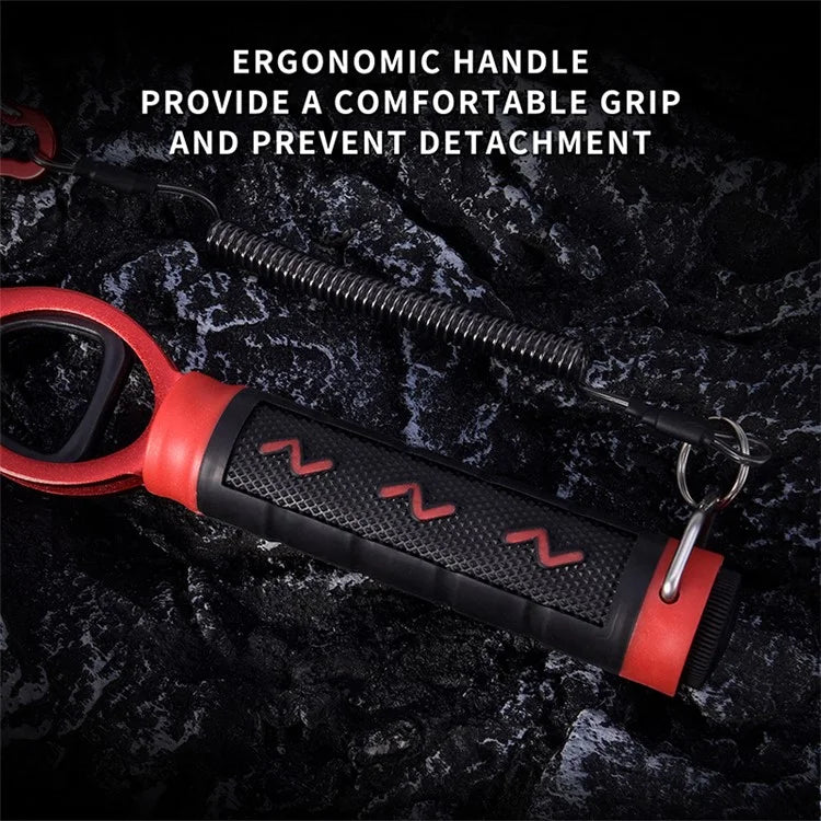 LEO 28234 Anti-skid Fishing Grip Aluminum Alloy Fish Control Clamp with Weight Scales
