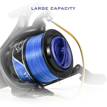 LEO 28265 YF10000 Large Capacity Spinning Reels Lightweight Ultra Smooth Powerful Fishing Reels