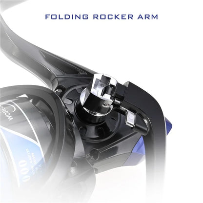 LEO 28265 YF10000 Large Capacity Spinning Reels Lightweight Ultra Smooth Powerful Fishing Reels