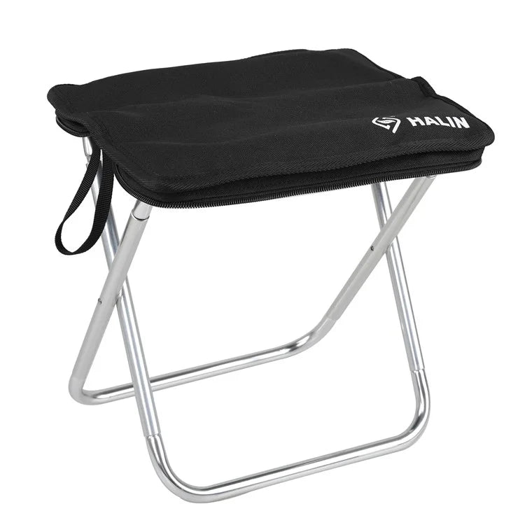 HALIN Camping Portable Folding Stools Ultralight Oxford Cloth + Aluminium Alloy Fishing Chair