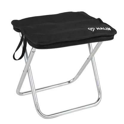 HALIN Camping Portable Folding Stools Ultralight Oxford Cloth + Aluminium Alloy Fishing Chair