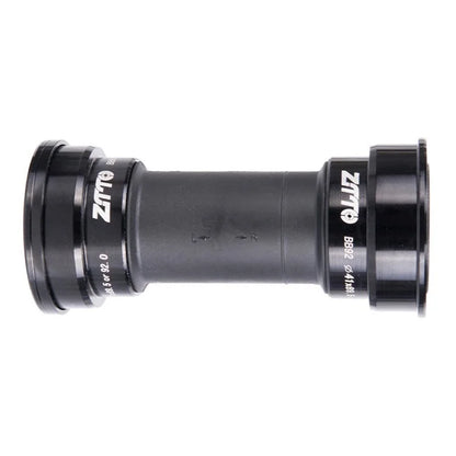 ZTTO BB92 Press-In Aluminum Alloy Bottom Bracket Bike Steel Bearing Hollow-Out Integrated BB for Cycling