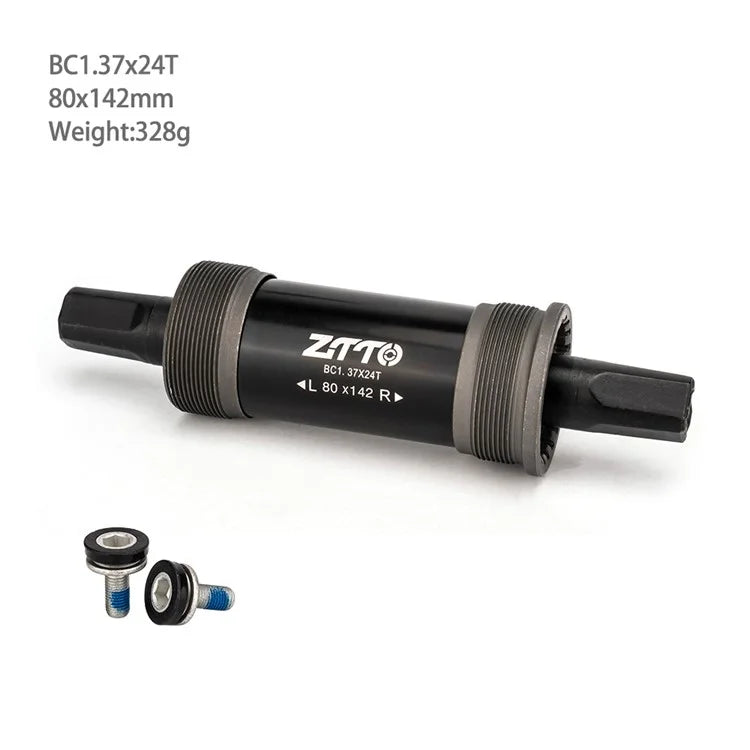 ZTTO Metal Road Bike MTB Square Taper Sealed Bottom Bracket with Screws