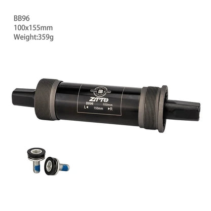 ZTTO Metal Road Bike MTB Square Taper Sealed Bottom Bracket with Screws