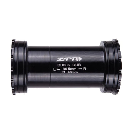 ZTTO BB386 Aluminum Alloy Bicycle Bottom Bracket for BB386EVO / PF30 68 / 73 / 86mm 46mm Frame Shell