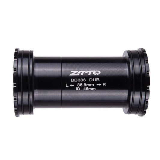 ZTTO BB386 Aluminum Alloy Bicycle Bottom Bracket for BB386EVO / PF30 68 / 73 / 86mm 46mm Frame Shell
