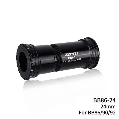 ZTTO BB86 Bicycle Ceramic Bottom Bracket with Threaded Locking for Road Bike