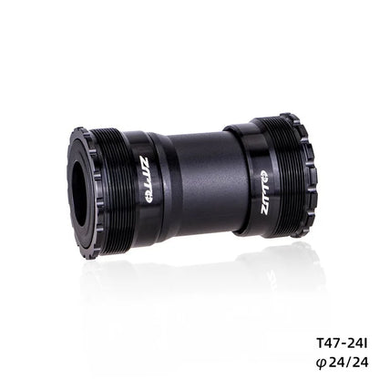 ZTTO T47 24mm Inner Diameter Aluminum Alloy Threaded Bearing Bike Bottom Bracket