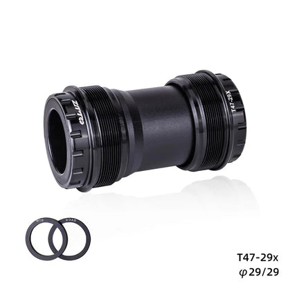 ZTTO T47-29 Road Bike Aluminum Alloy Threaded Bearing Bottom Bracket, Inner Diameter: 29mm