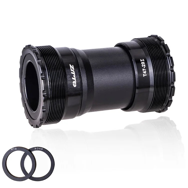ZTTO T47-29 Road Bike Aluminum Alloy Threaded Bearing Bottom Bracket, Inner Diameter: 29mm