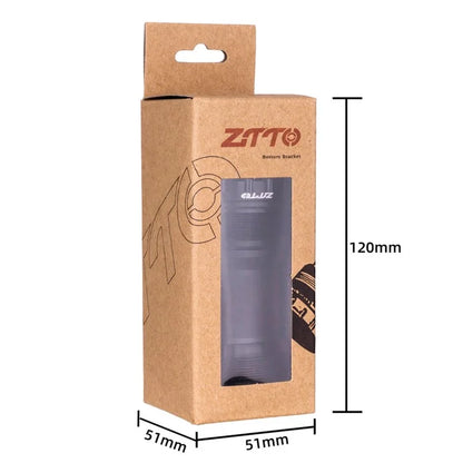 ZTTO T47-30 Aluminum Alloy Road Bike 30mm Inner Diameter Threaded Bearing Bottom Bracket