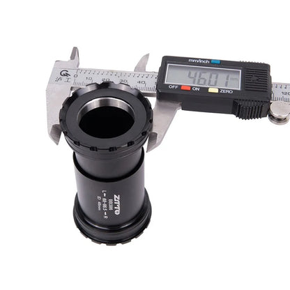 ZTTO BB386 Bicycle Bottom Bracket for BB386EVO / PF30 68 / 73 / 86mm 46mm Frame Shell 30mm Spindle Crankset Part