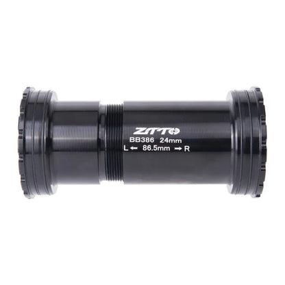 ZTTO BB386 Aluminum Alloy + Ceramic Bicycle Bottom Bracket (Outer Diameter: 46mm, Inner Diameter: 24mm)