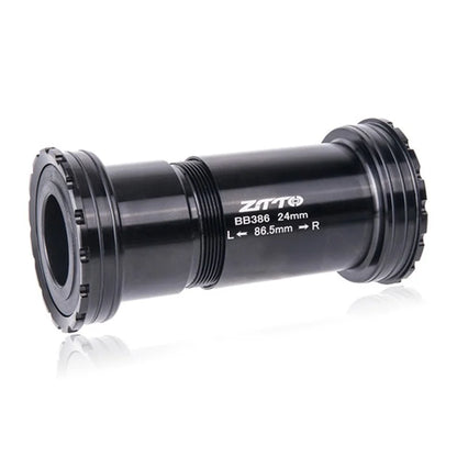 ZTTO BB386 Aluminum Alloy + Ceramic Bicycle Bottom Bracket (Outer Diameter: 46mm, Inner Diameter: 24mm)