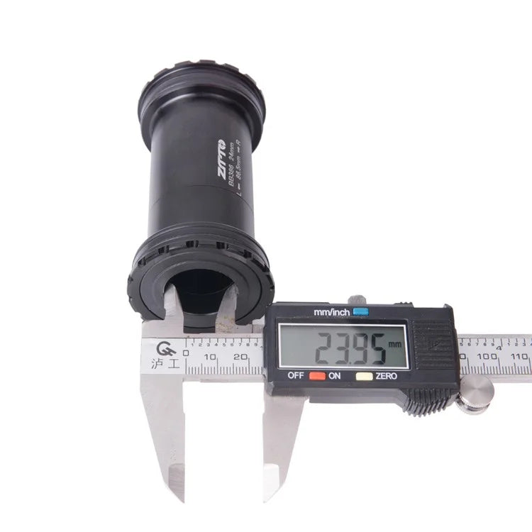 ZTTO BB386 Aluminum Alloy + Ceramic Bicycle Bottom Bracket (Outer Diameter: 46mm, Inner Diameter: 24mm)