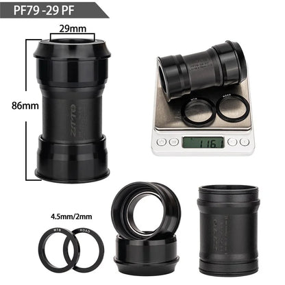 ZTTO Bike Bottom Bracket Threaded BB 24 / 29 / 30MM Crankset 29DUB Crank