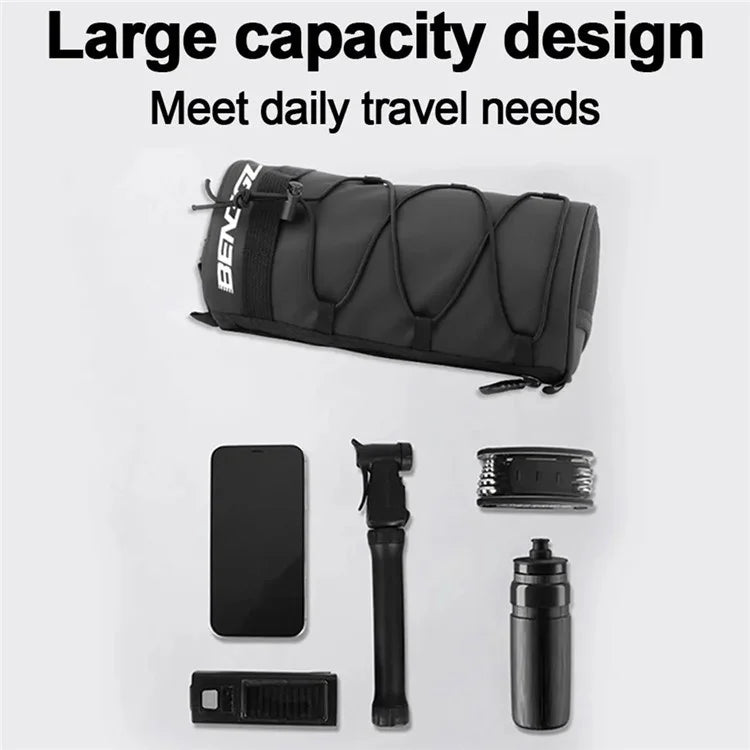 BENGGUO BG-0833 Bike Handlebar Bag MTB Bicycle Front Tube Bag Cycling Pouch