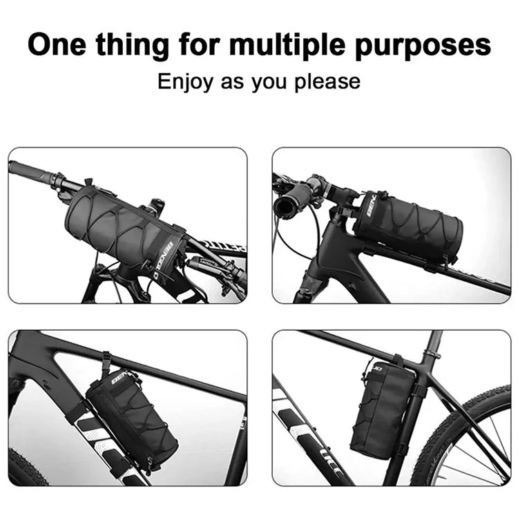 BENGGUO BG-0833 Bike Handlebar Bag MTB Bicycle Front Tube Bag Cycling Pouch