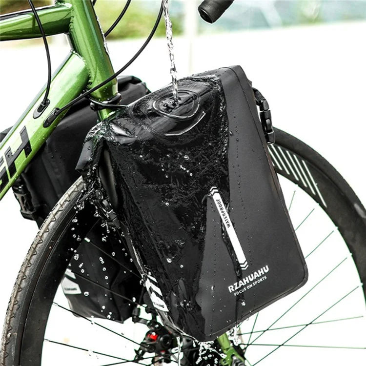 RZAHUAHU Long-Distance Cycling 6L Storage Bag Waterproof Bike Bag with Shoulder Strap