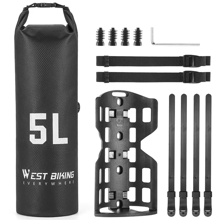 WEST BIKING YP0707375-376 Waterproof Bike Bag Bicycle Front Fork Cycling Pouch