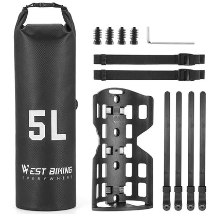 WEST BIKING YP0707375-376 Waterproof Bike Bag Bicycle Front Fork Cycling Pouch