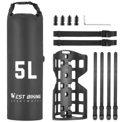 WEST BIKING YP0707375-376 Waterproof Bike Bag Bicycle Front Fork Cycling Pouch