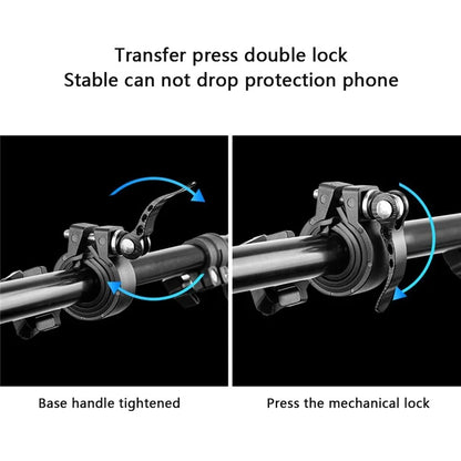 WHEEL UP E37 PU+EVA Bike Tube Bag Touch Screen Function Waterproof Phone Storage Pouch