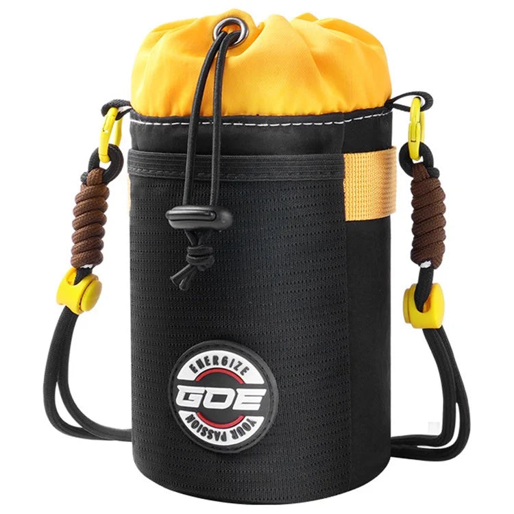 GOE SH007 Stylish Bicycle Bottle Holder Pouch Drawstring Cycling Water Bottle Storage Bag