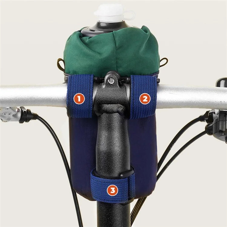 GOE SH007 Stylish Bicycle Bottle Holder Pouch Drawstring Cycling Water Bottle Storage Bag