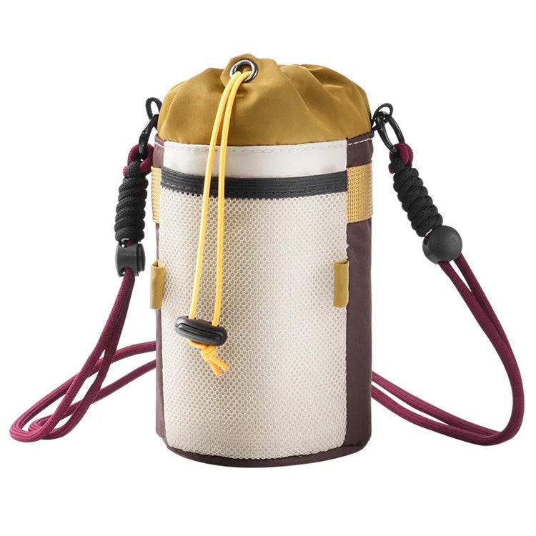 GOE SH007 Stylish Bicycle Bottle Holder Pouch Drawstring Cycling Water Bottle Storage Bag